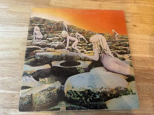 LED ZEPPELIN HOUSES OF THE HOLY ATLANTIC 1973 PRESSWELL PRESSING VG/FAIR