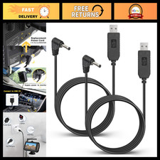2pcs USB to DC Car Charger Cable for Furrion Vision S Monitor Backup Camera