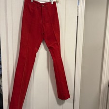 Vintage Womens MAC KEEN Flare Pants Cords Retro Sz 32