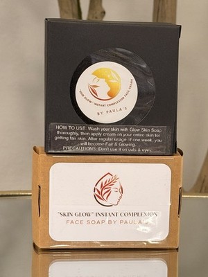 Paula's Skin Glow Instant Complexion Face Soap Orange Triangular Unisex