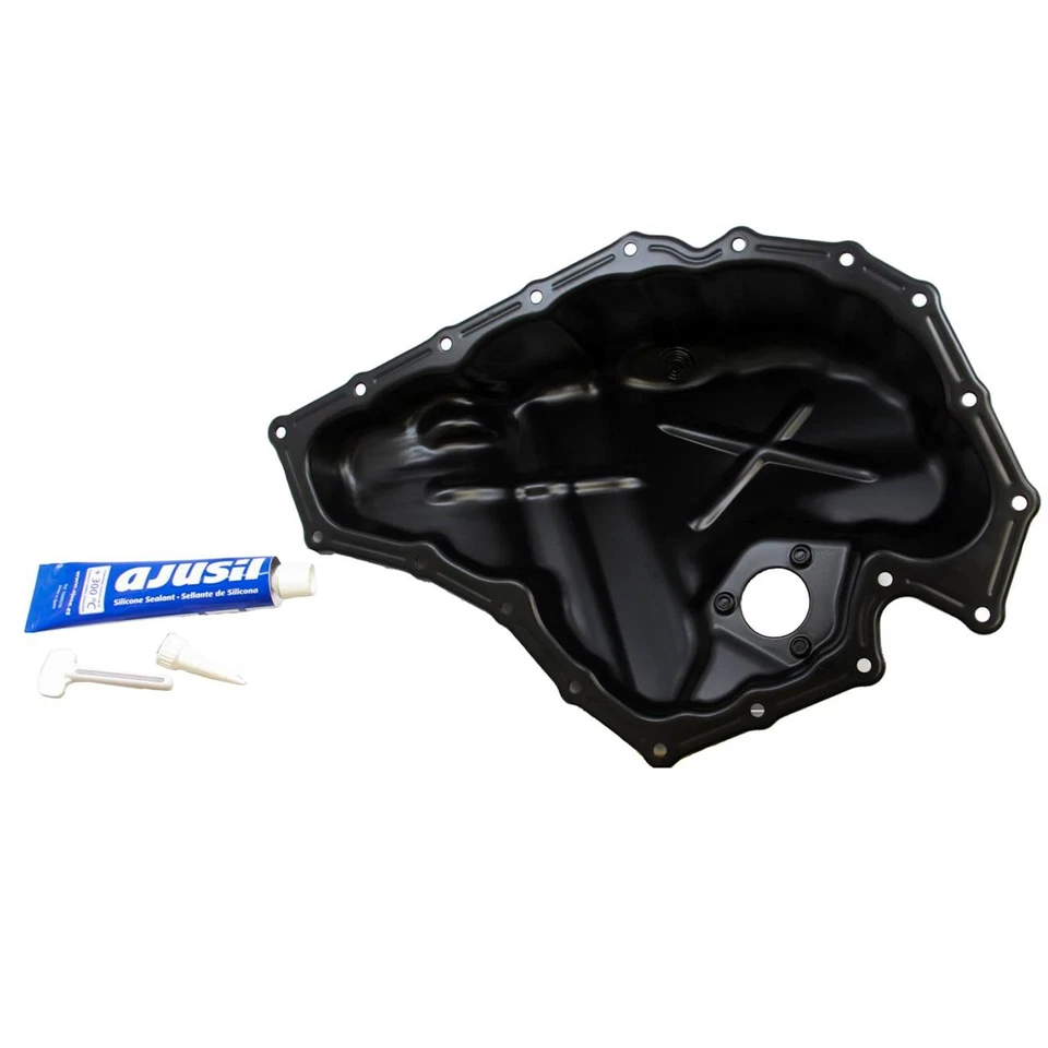 Rein ESK0166 Oil Pan Lower Sedan for Audi A5 Quattro Q5 A4 allroad A6 2012-2015 - Image 2 of 4