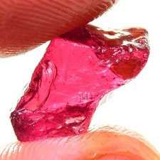 VVS VERY CLEAN 13.40ct NATURAL 100% UNHEATED PINK RHODOLITE FACET ROUGH