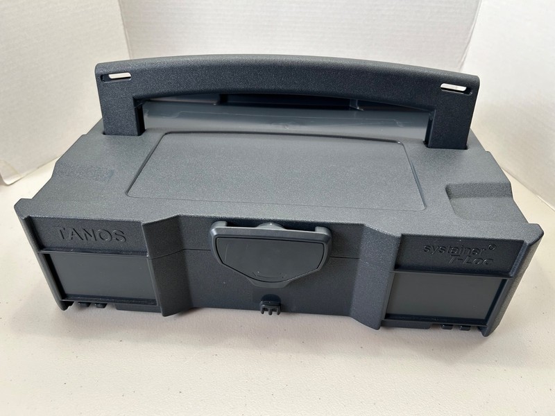 TANOS SYSTAINER T-LOC I CASE, ANTHRACITE. EXCELLENT CONDITION. This T-Loc case i
