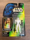 STAR WARS POTF Power Of The Force Green Foil Card STORMTROOPER Action Figure