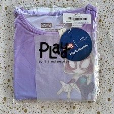 NIB Little Sleepies 10Y Spidey & His Amazing Friends Tiny web Peplum Tee