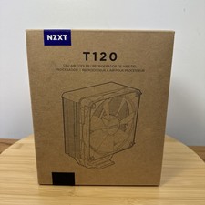 NZXT T120 120mm CPU Fan with Heatsink - Black - New in Box