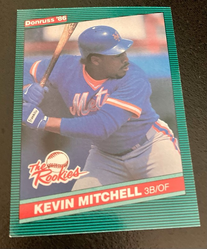 1986 Donruss the Rookies Kevin Mitchell #17 (RC); Near Mint