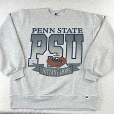 Russell Athletic Vintage Penn State University PSU Football Sweatshirt SZ large