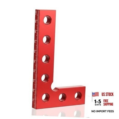 Mini Square Small Right Angle Ruler Aluminum L Positioning Ruler Center Finder