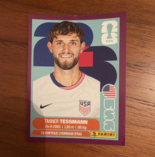 Panini 2023 FIFA Soccer Rookie Tanner Tessmann United States Card #200. rookie card picture