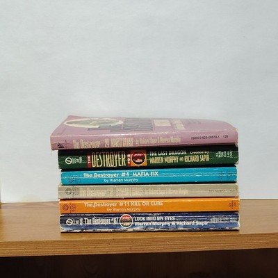 Lot of 6 Destroyer Paperback Novels #s 4, 8 ,11 24, 67, and 92
