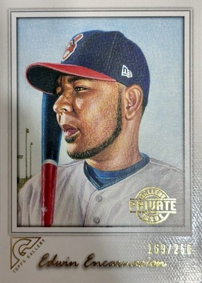 2017 Topps Gallery - Edwin Encarnacion #78 Cleveland Indians (SP) /250