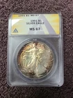 1991 America Silver Eagle MS67 🌈Rainbow Toned🌈