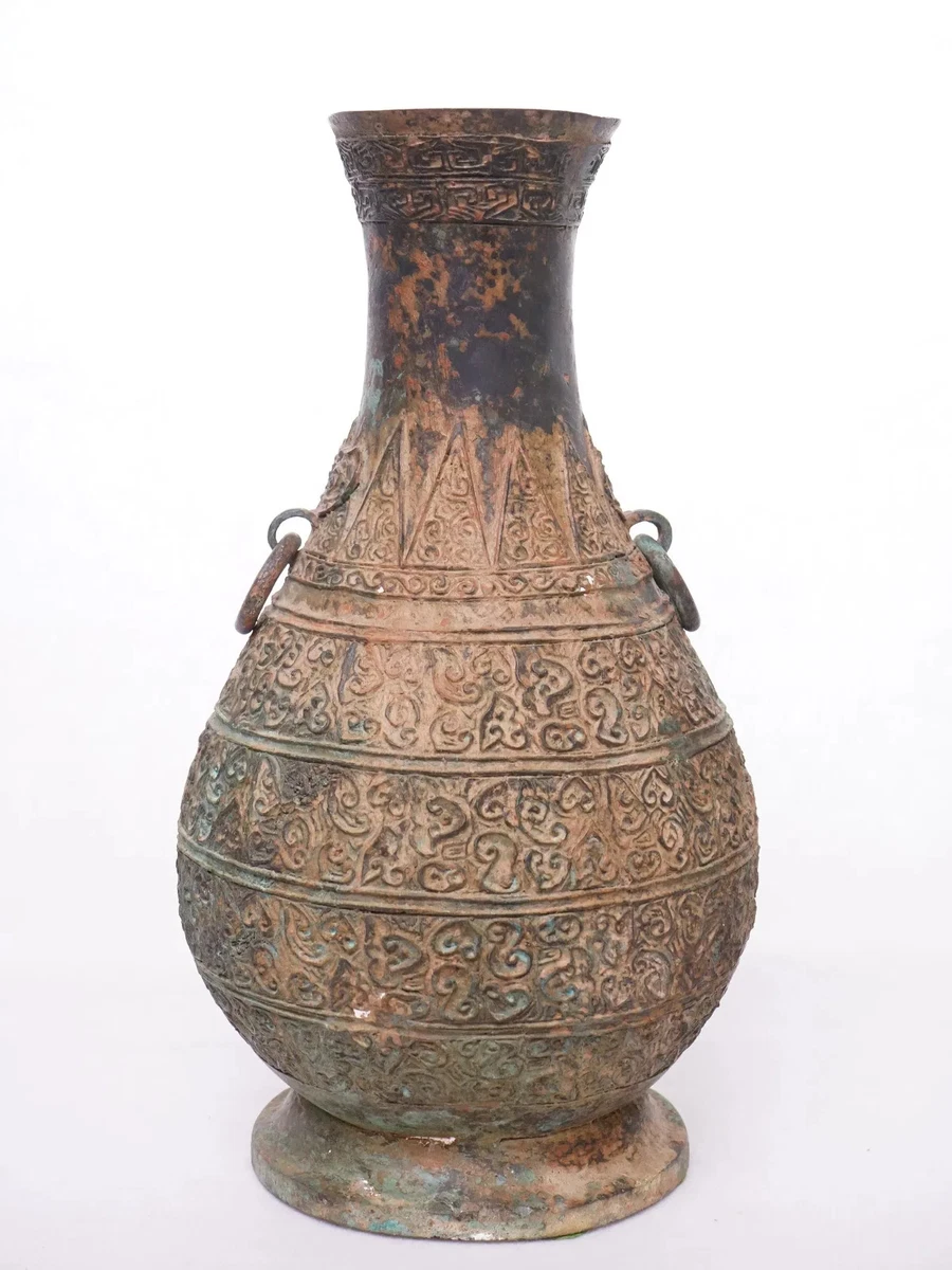 古董原始青铜1800年以前中国古董花瓶| eBay