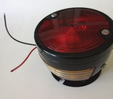 Dietz Car Auto Parts Taillight 105-U Red Stimsonite Lens SAE-STD-60