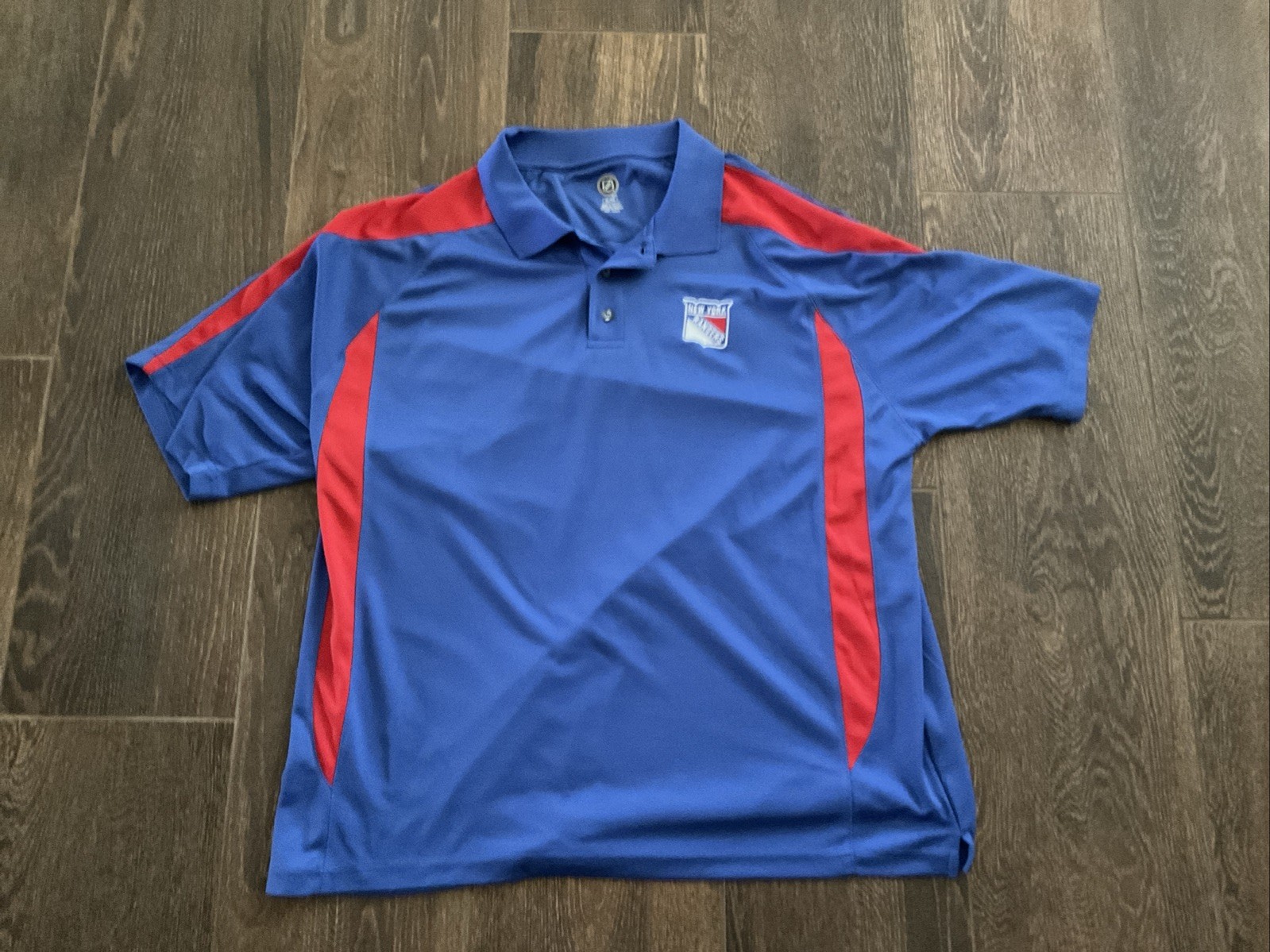New York Rangers Shirt Men’s XL Blue Red Polo NHL