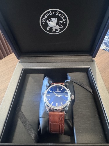 Grand Seiko Elegance Blue Men's Watch - SBGW279