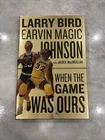 When The Game Was Ours. Signed by BOTH Bird And Magic. 1st Ed.