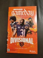 CHICAGO BEARS GAMEDAY PROGRAM VS LA RAMS 1/18- DIVISIONAL PLAYOFF - GAME DAY