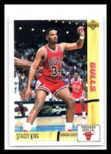 1991-92 Upper Deck Stacey King Chicago Bulls #32