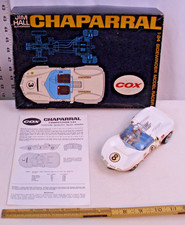 COX JIM HALL CHAPARRAL SLOT CAR 1:24 BUILT BOXED #14000