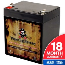 Rechargeable 12V 4.5AH SLA Battery replaces np4-12 ub1245 gp1245 ps-1250 ps1250