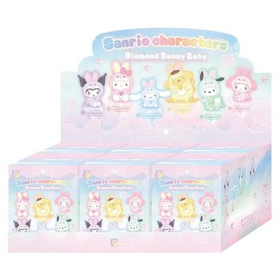 サンリオキャラクター ダイヤモンドバニーベイビー 6体セット サンリオ TOPTOY トップトイ ダイヤモンドバニーベイビー 6体セット