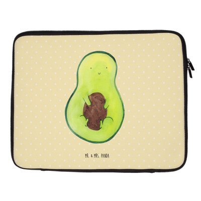 Laptop Case Avocado Kern  - Geschenk Avocadokern Laptoptasche Pfla..