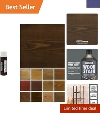 Quick-Drying French Oak Water-Based Stain - 15ml Tester for Indoor Wood Projects