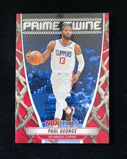 2022-23 Panini Hoops Basketball Prime Twins #22 Paul George Clippers J51 FV28