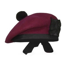 Scottish Military Bonnet Tam O Shanter Hat Beret Balmoral Army Cap Scott's Hat