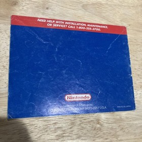 Original Nintendo NES Punch Out Folleto de instrucciones Manual Libro solamente