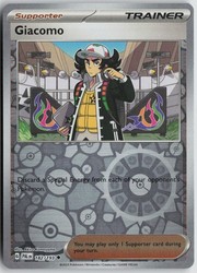 Giacomo 182/193 Paldea Evolved Reverse Holo