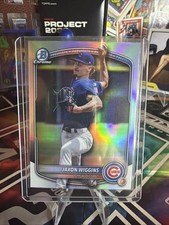 2025 Bowman Draft Jaxon Wiggins Chrome Refractor #BDC-173 Chicago Cubs