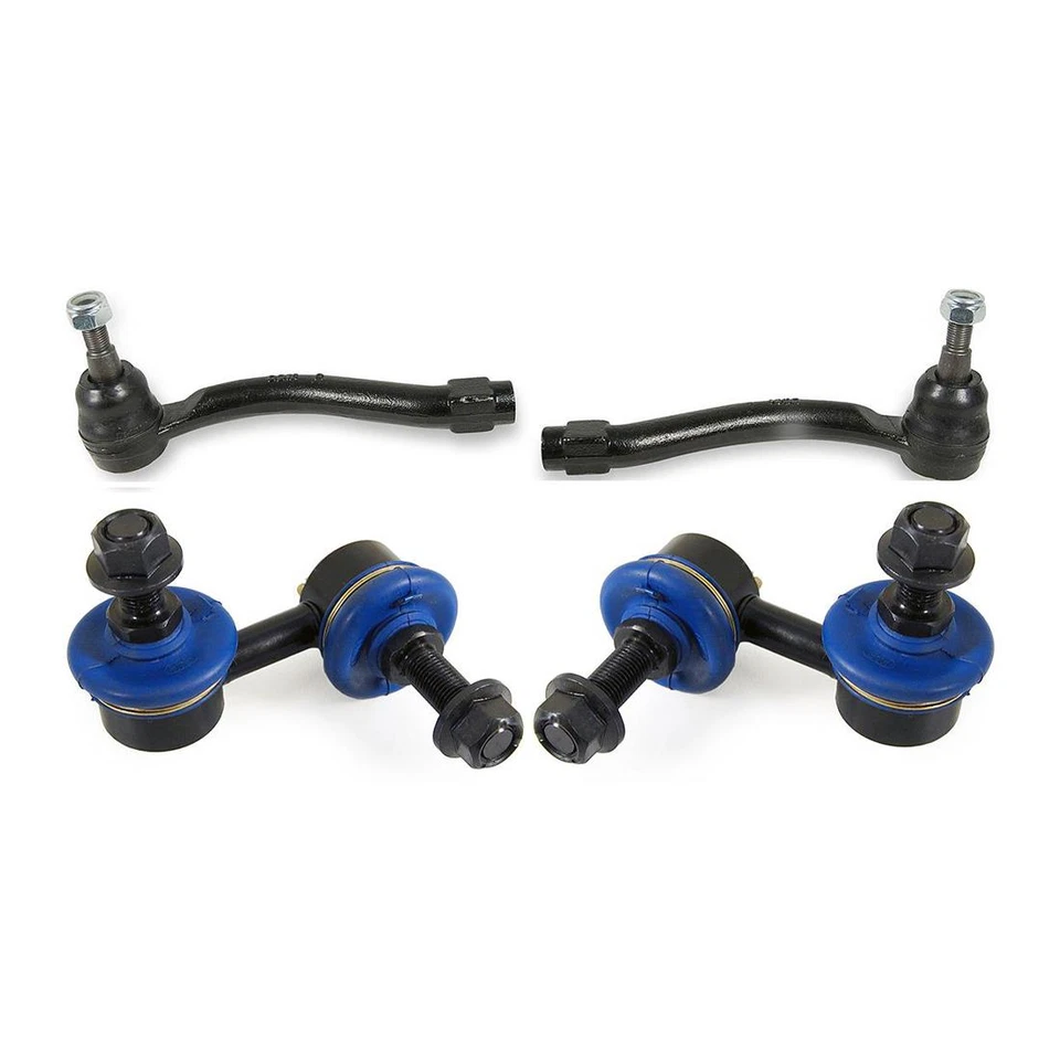 Barra estabilizadora de extremo de barra estabilizadora delantera Mevotech 4 piezas para Infiniti M35 2006 2007 2008 Foto 2 de 4