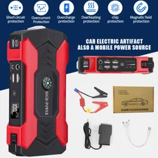Car Jump Starter, 100000mAh Portable Charger Power Bank with LED Flash Light