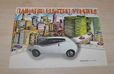 Daihatsu Electric Vehicles Cars Truck Bus JDM Japanese Brochure Prospekt