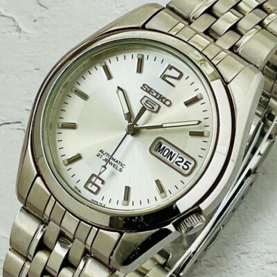 SEIKO Seiko 5 Herrenuhr Automatik 21 Jewels 7S26-01V0 Skelett Junk U2276