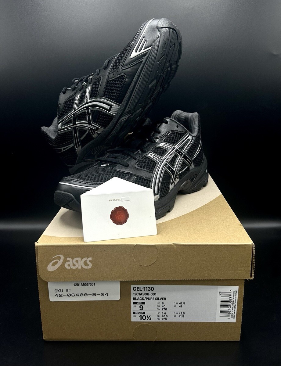 Size 8 - Asics Gel 1130 Black Pure Silver for sale online | eBay display picture 1