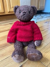 FAO Schwarz Teddy Bear w/ Sweater - Great Condition