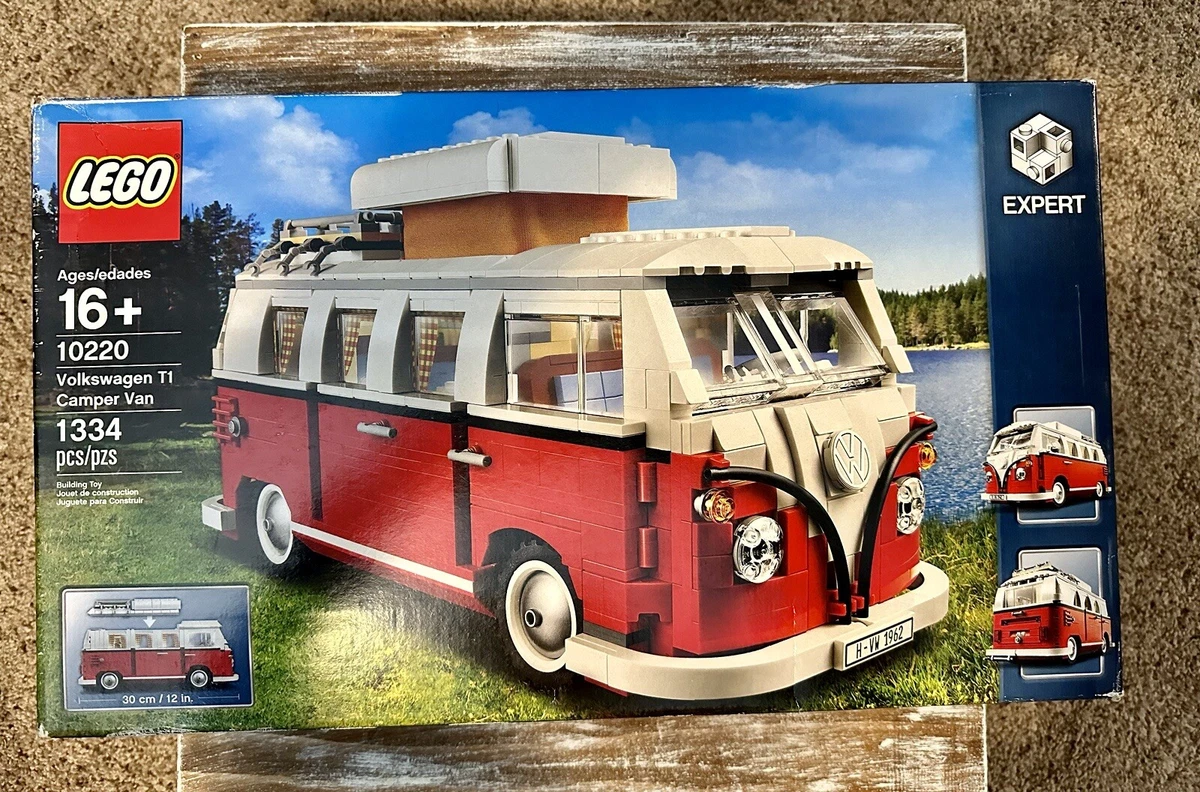 investering vokse op mandat LEGO Creator Expert: Volkswagen T1 Camper Van (10220) 673419145367 | eBay