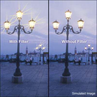 Tiffen 4 x 4'' Vector Star Effect Glass Filter