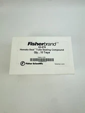 FISHER BRAND HEMATO-SEAL TUBE SEALING COMPOUND 02-678 Qty: 10 Trays