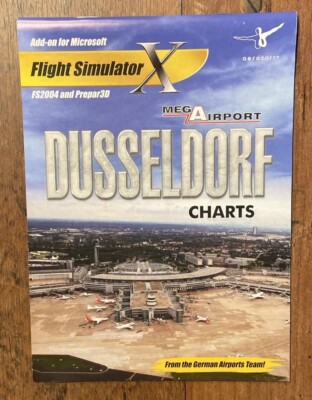 Düsseldorf Aerosoft Megairport Charts für Flugsimulator - #2 Guter Zustand