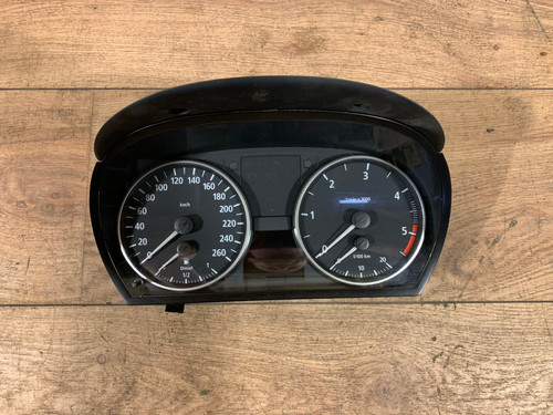 BMW E90 E91 E92 E93 320d Tacho 6964513 Kombiinstrument  Schalter wenig Kilometer