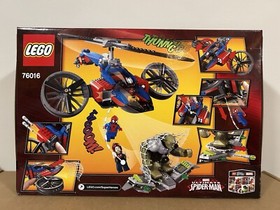 LEGO Marvel: Spider-Helicopter Rescue (76016) NEW Retired Set