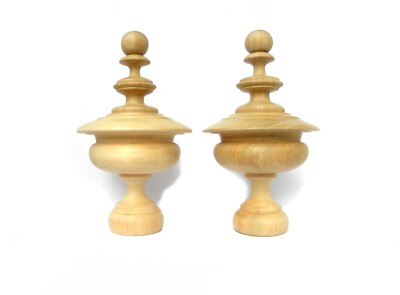 Wood finial 1 item, custommade finials poster bed, bed decor, wood