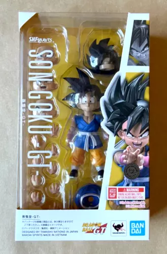 AUTÉNTICO Bandai SH Figuarts Dragon Ball GT Kid Goku ¡NUEVO SELLADO!