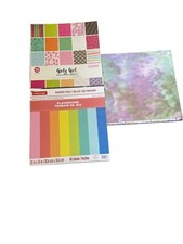 Lot of 12 x 12 Scrapbook Paper Books all partial