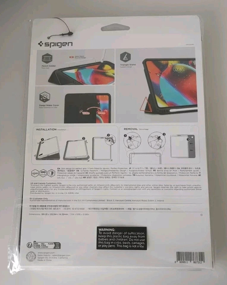 Spigen Urban Fit Case Cover For Apple iPad Air 5th Generation 2022.  - Image 2 of 4